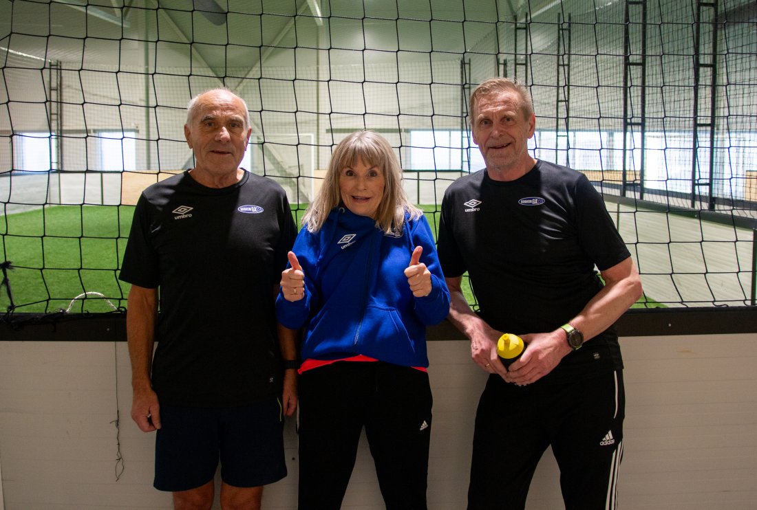 Stig Finnanger, May Helen Kjenner og Frank Indergård