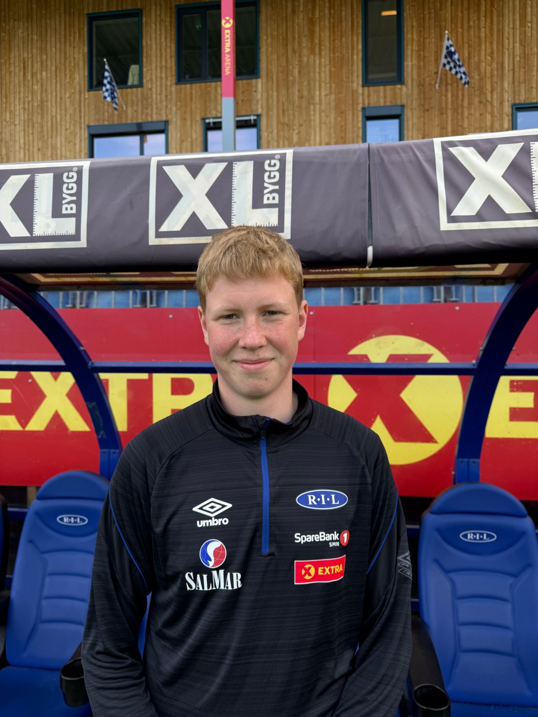 Sigurd Staven, snart 15 år, på utplassering fra Åfjord
